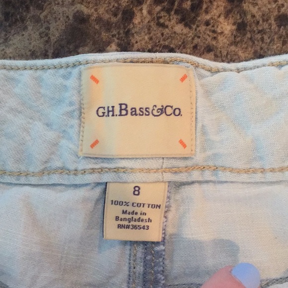 G. H. Bass & Co. Light Blue Shorts - Picture 3 of 3